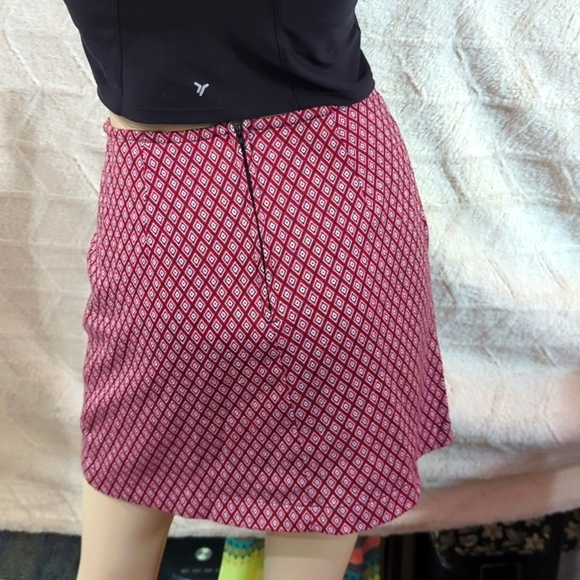 Skirt size S 3 4 misses small red mini - Picture 2 of 13